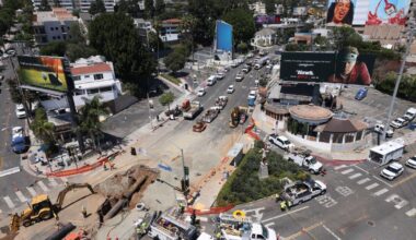 When will Sunset Boulevard reopen? Here's what we know about filling the massive hole