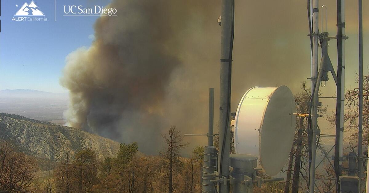 Summit fire chars 2,000 acres amid Southern California heat wave