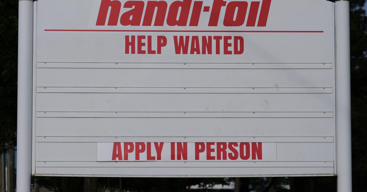 Big-name layoffs mount but jobless claims stay low