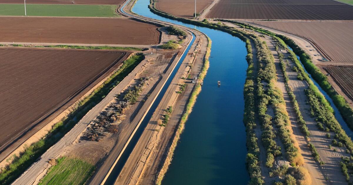 Trump administration agrees with three states on cutting water use