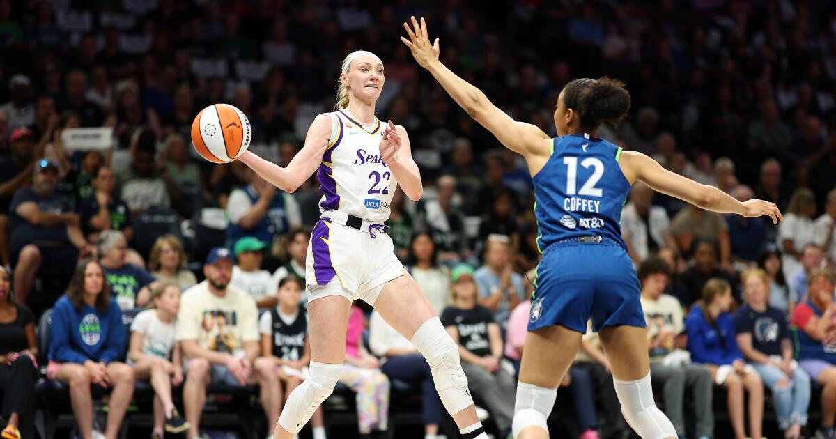 Cameron Brink returns from injury but Sparks fall to host Lynx