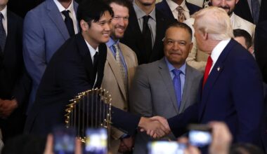 Dodgers scheduled to visit White House to celebrate World Series title
