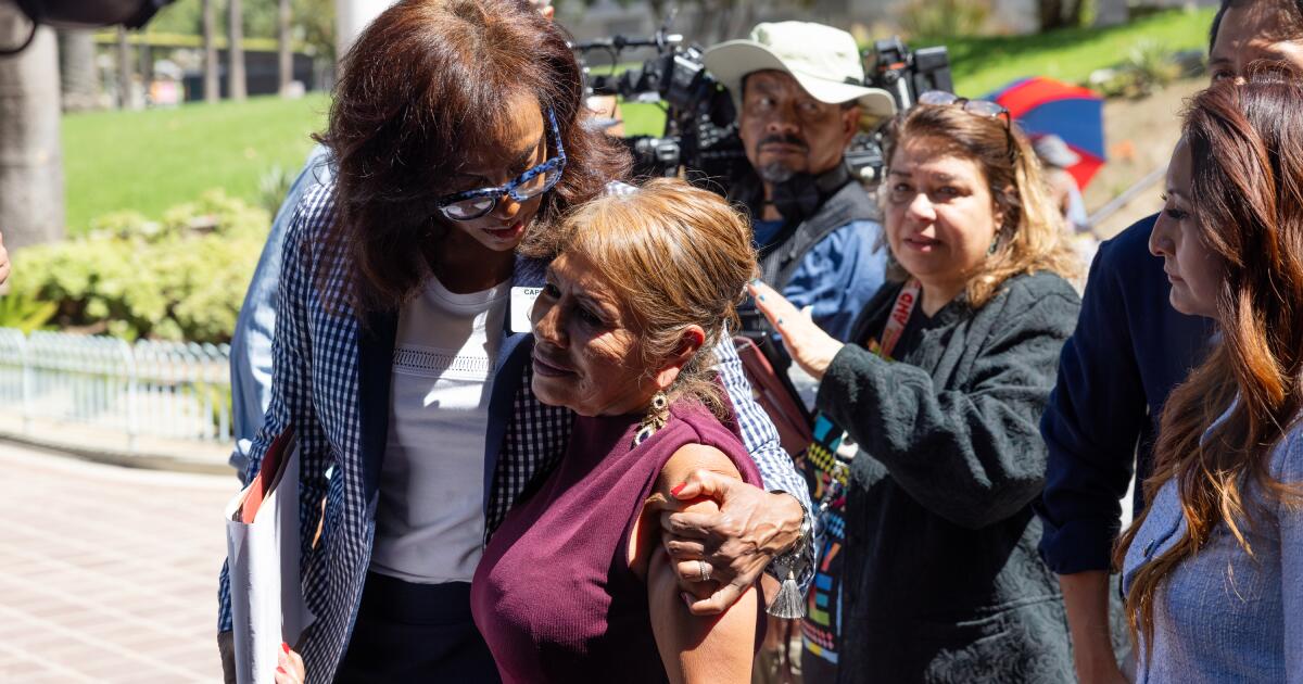'Enough!': Hot dog vendor who was attacked in downtown L.A. speaks out