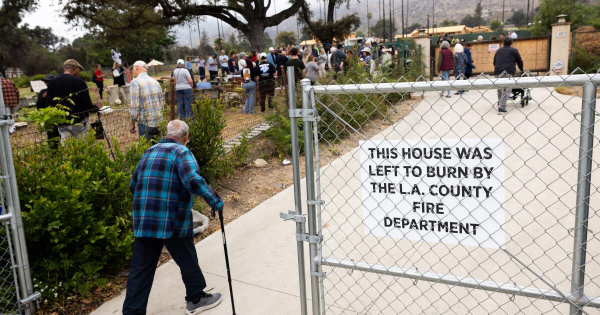 Altadena residents unify behind a bill preserving single-family lots