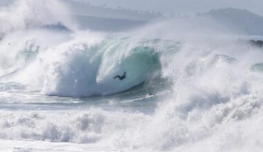 Heat wave to hit SoCal as waves from Tropical Storm Elida slam beaches