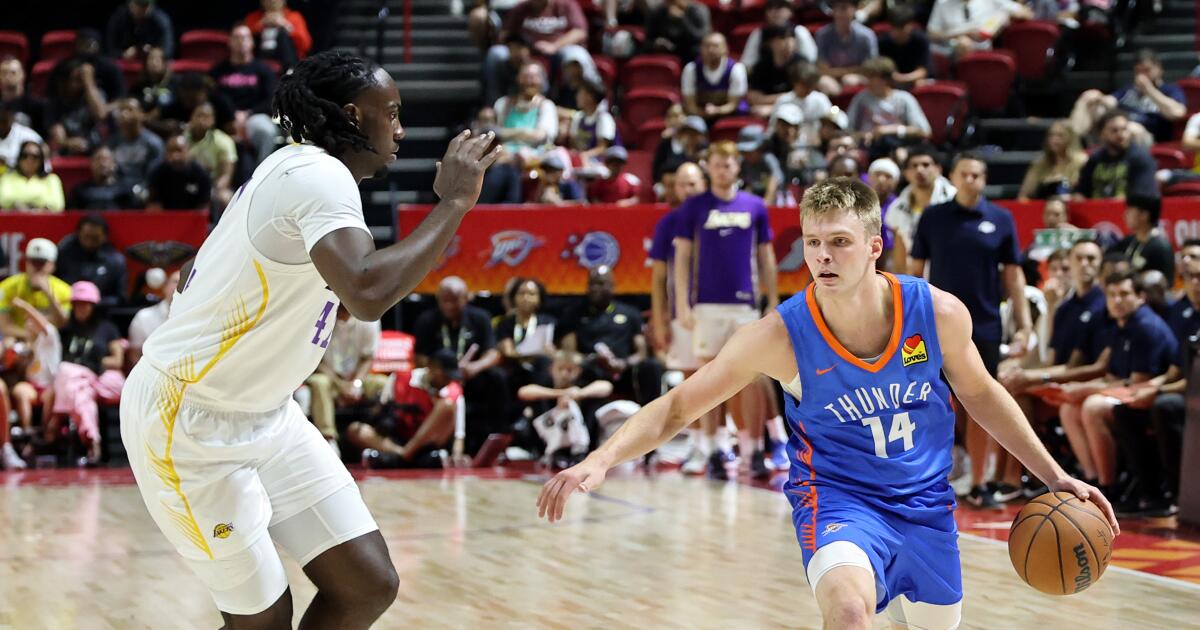 Lakers' Arthur Kaluma scores 34 points in breakout performance