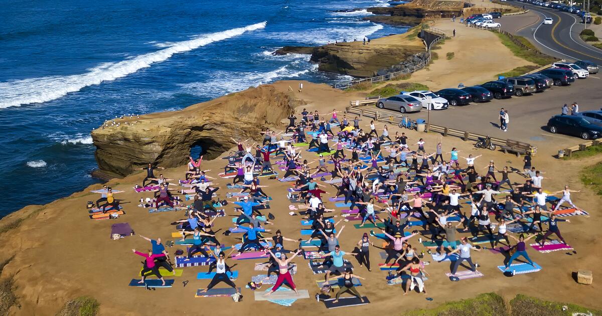 Battle over free public yoga classes pits 'NamaSteve' against a SoCal city