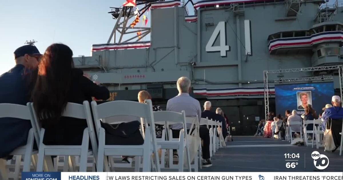 Justice 250 brings the Constitution to life aboard USS Midway