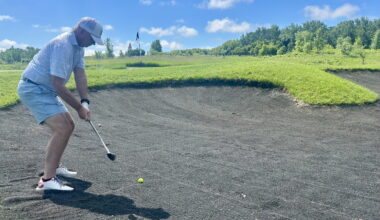 Forest Hills golf going bunkers over its new black sand - InForum