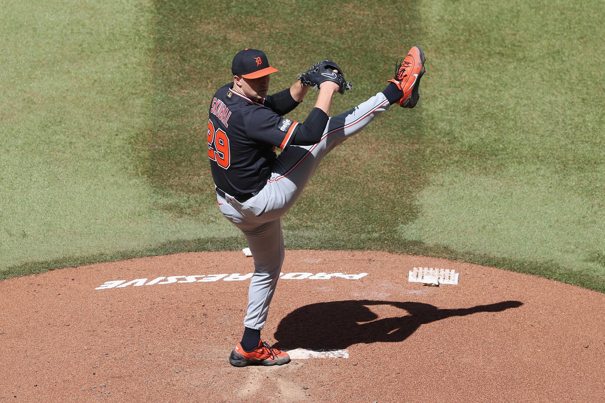 Tarik Skubal was a two-time Cy Young winner for the Detroit Tigers.