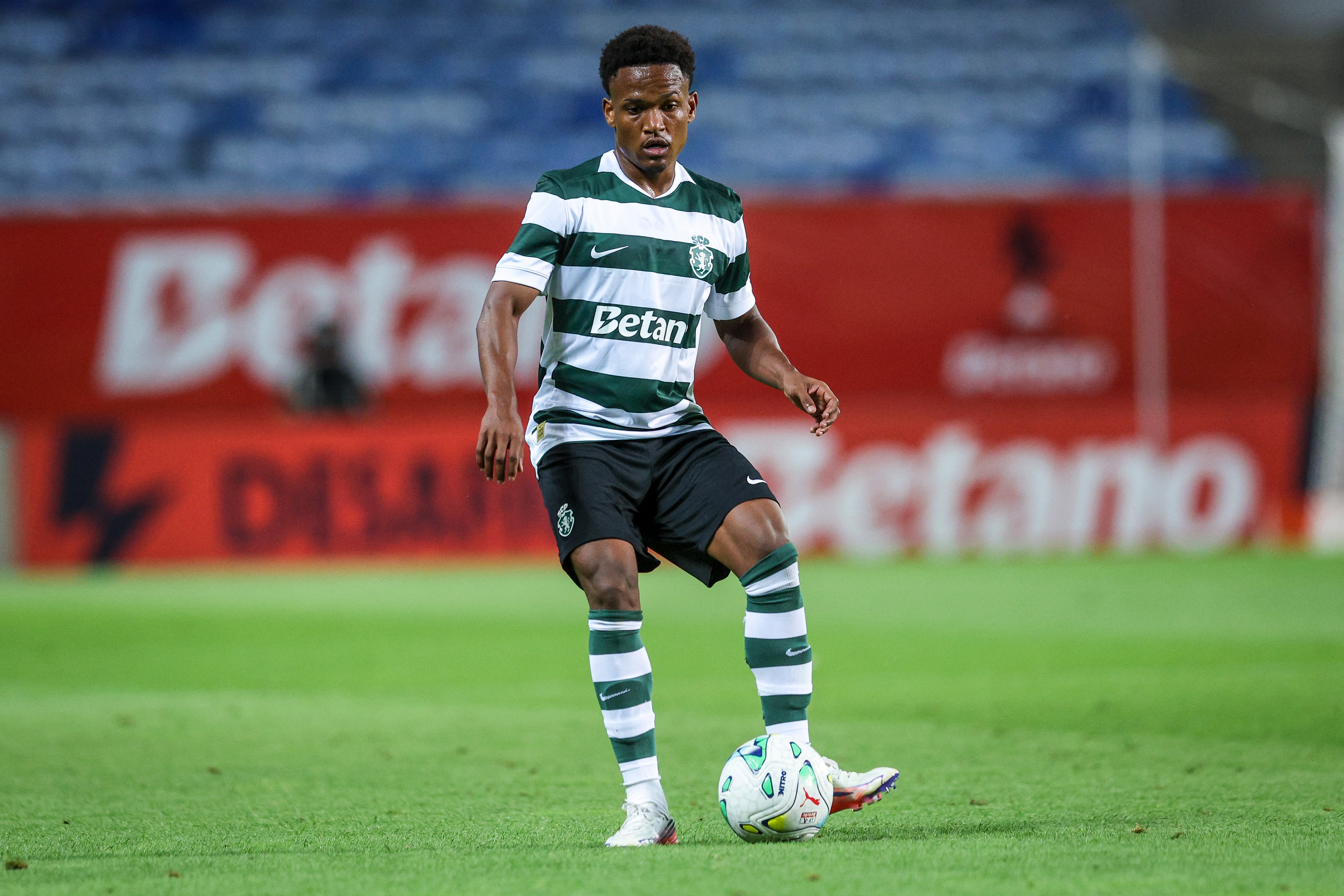 Geny Catamo of Sporting CP during the pre-season friendly against Nottingham Forest