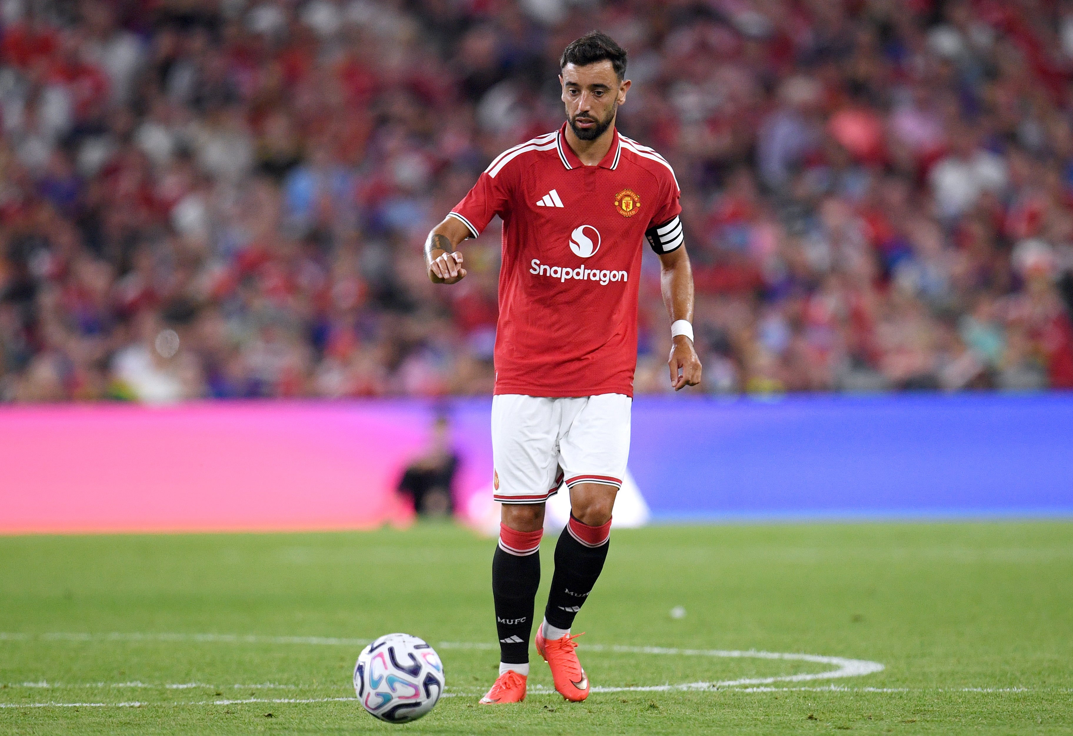 Bruno Fernandes is into the final year of his Man United contract