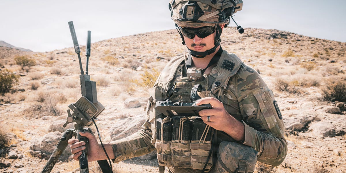 Soldiers Are Using Chest-Mounted Smartphones for Mapping, Communications