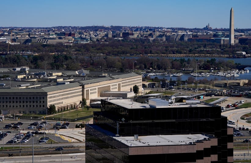 A general view of the Pentagon in Washington, DC, US, March 21, 2025. 