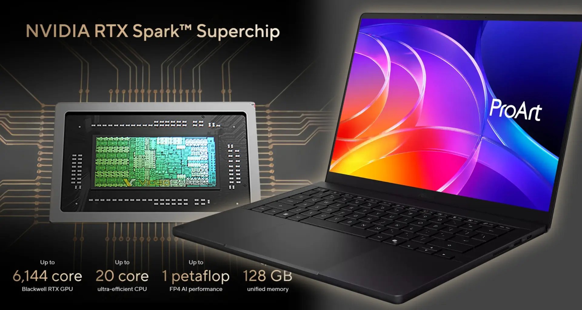 ASUS details ProArt P14 RTX Spark laptop, configurations start with 24GB unified memory