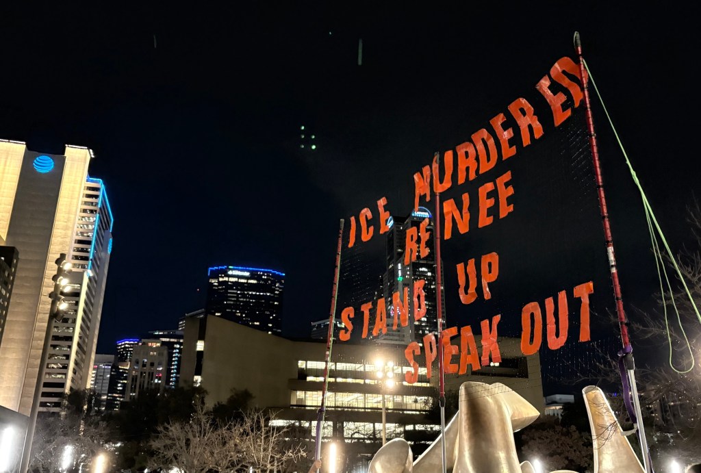 ICE Protest signs