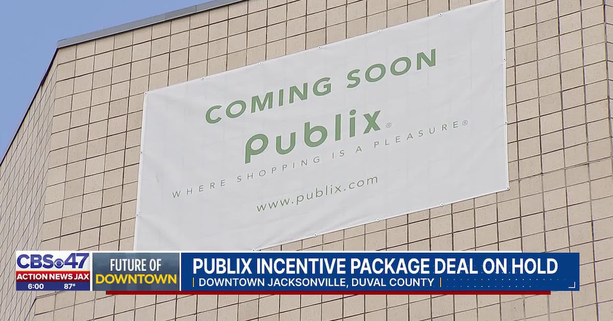 Council pauses downtown Publix project deal amid concerns over cash incentives – Action News Jax