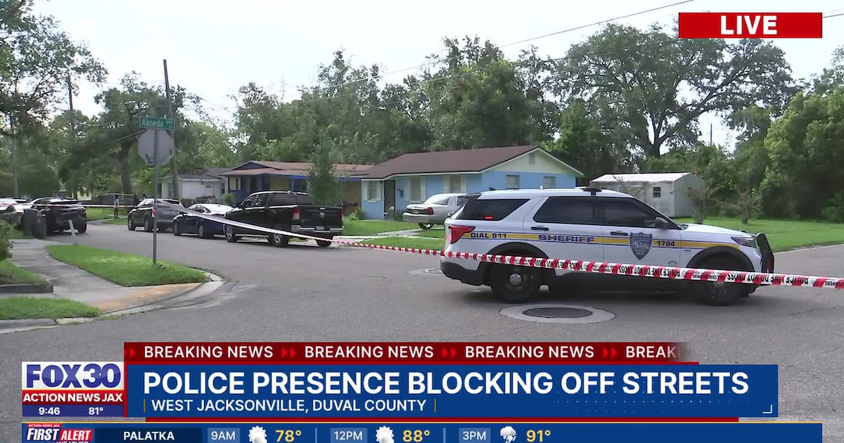 Police presence on Jacksonville’s Westside blocks off streets