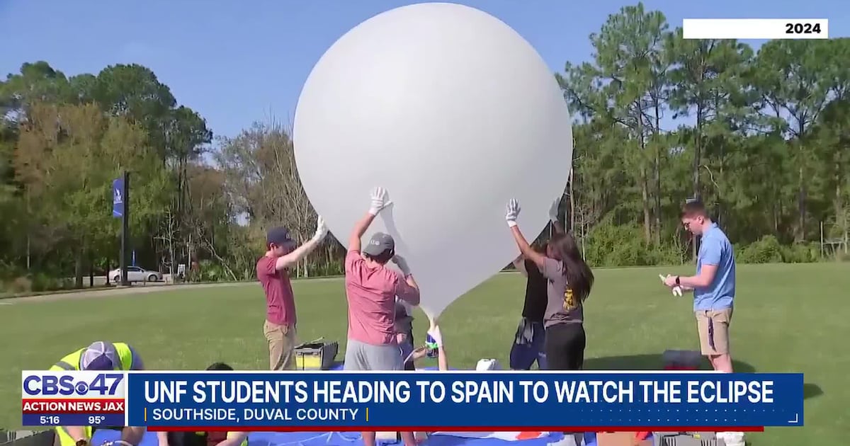 University of North Florida students to help NASA track August 12 eclipse – Action News Jax