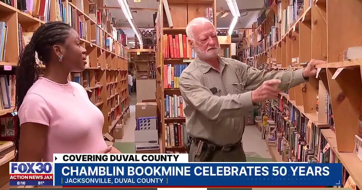 Chamblin Bookmine celebrates 50 years in Jacksonville