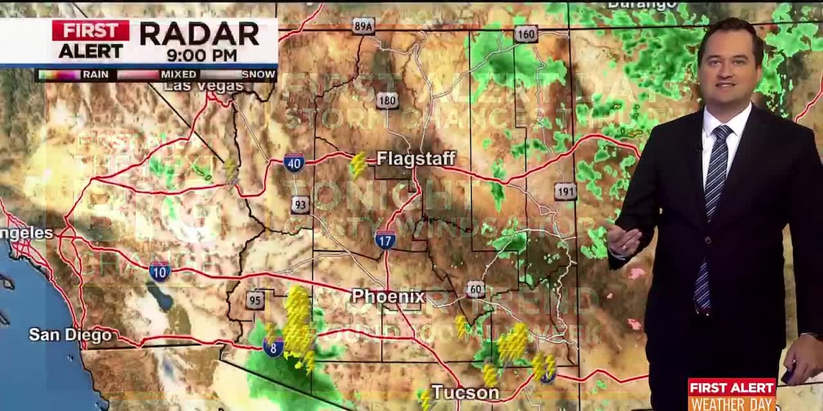 Monsoon activity likely through the week in Phoenix area