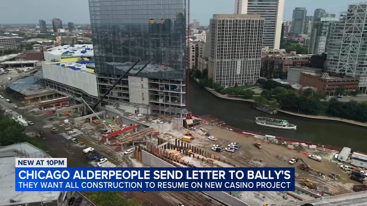 Chicago alders call on Bally's to fully resume casino project amid dispute over video gambling