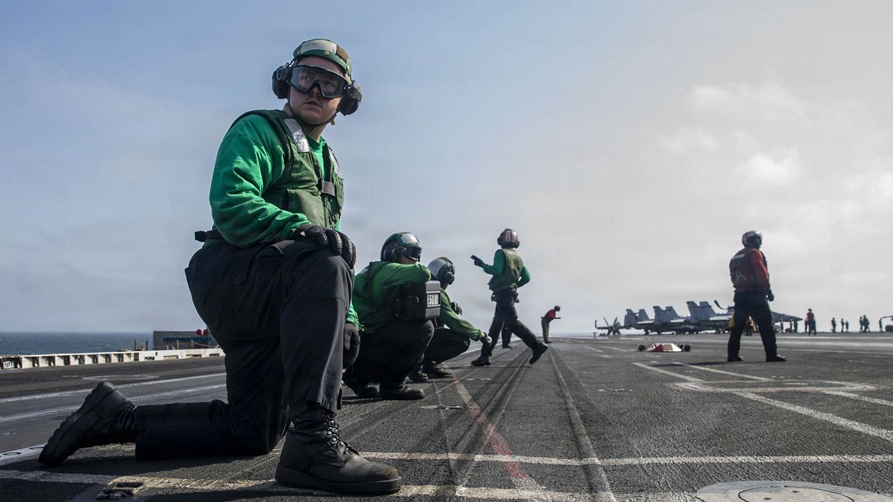 USS Abraham Lincoln returning to San Diego after deployment