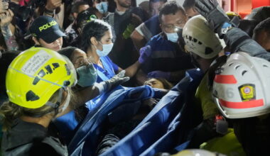Rescuers race against time to find survivors after Colombia earthquake