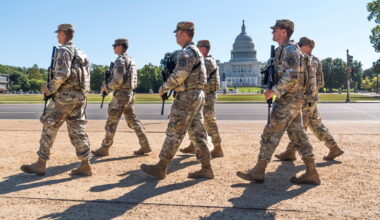 Washington grapples with its National Guard deployment