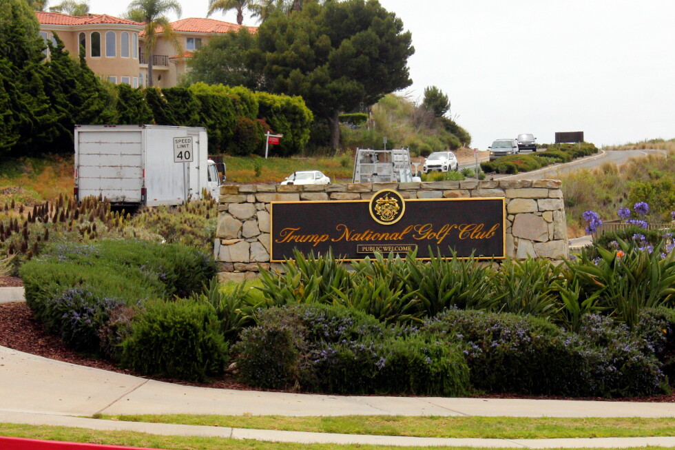 Man carrying ammo arrested at Trump golf course near Los Angeles
