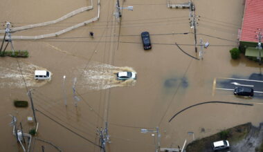 Flooding near Tokyo kills at least 5 and disrupts travel