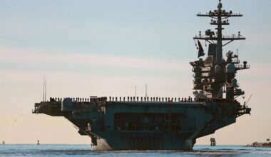Carrier heads toward Mideast as reports of issues aboard USS Lincoln emerge