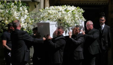 Bonnie Tyler is remembered as worldwide star at her Welsh funeral
