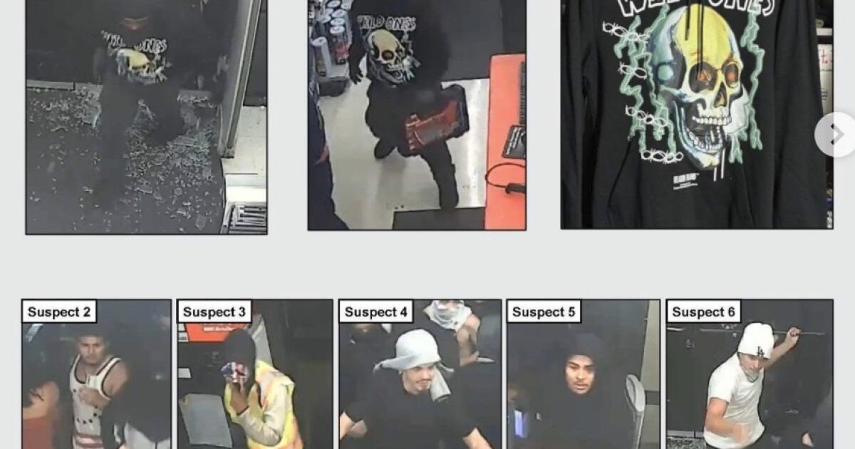 27 suspected of ransacking AutoZone during East L.A. street takeovers