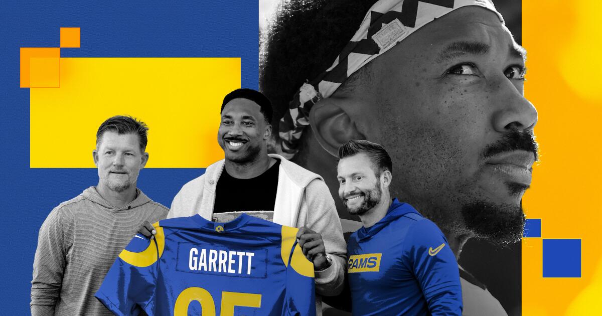 Myles Garrett's new Rams teammates awed by his 'monster energy'