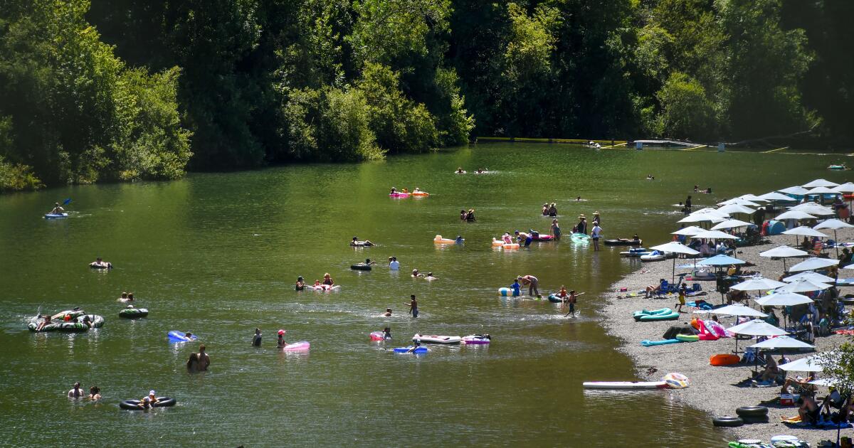 In Guerneville, float on a river among California's majestic redwoods