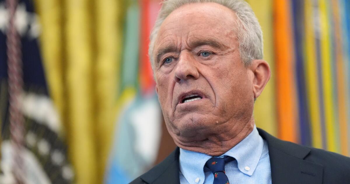 RFK Jr. rips L.A. homeless agencies, endorses faith-based alternatives