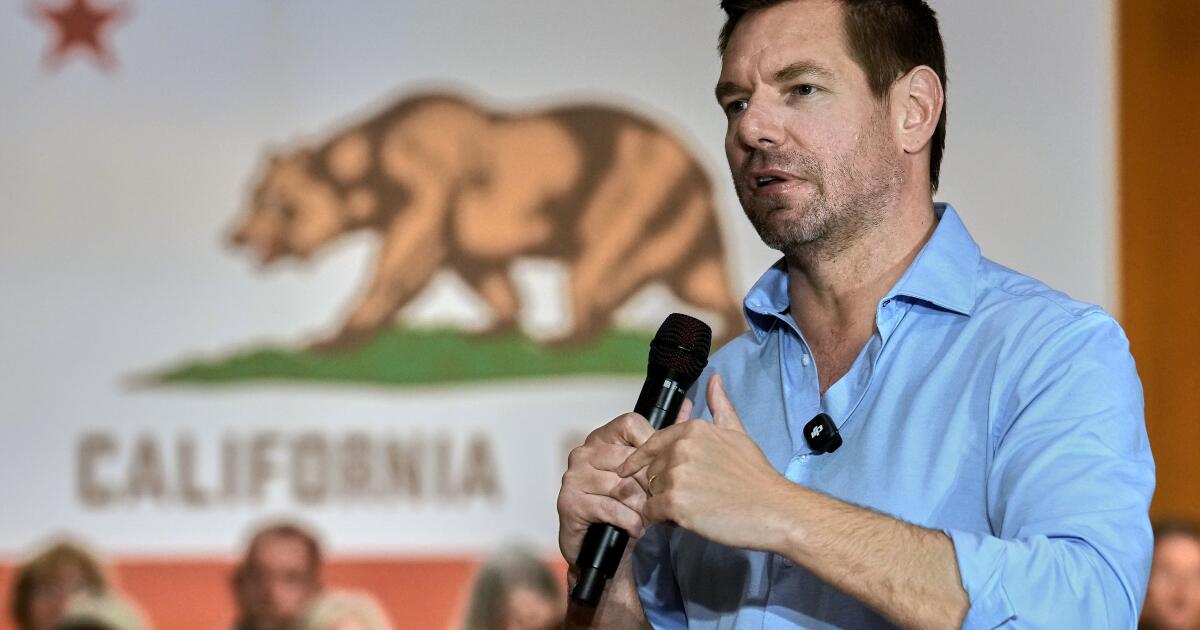 Eric Swalwell briefly held as feds seize his phone at Bay Area airport