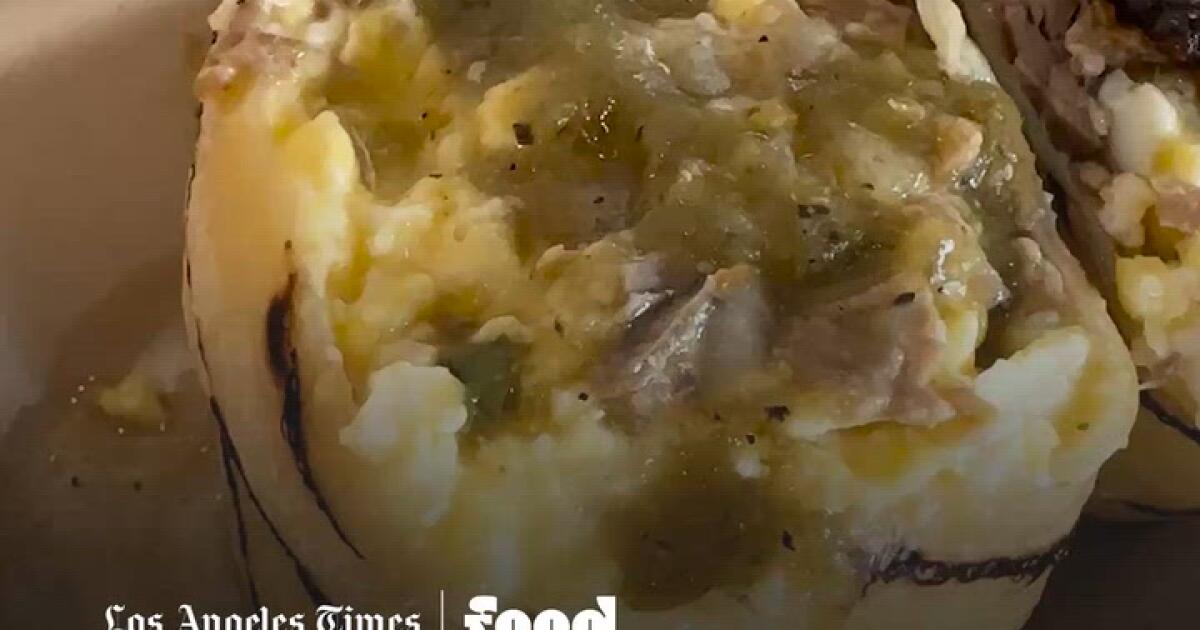 Some of LA’s best breakfast burritos