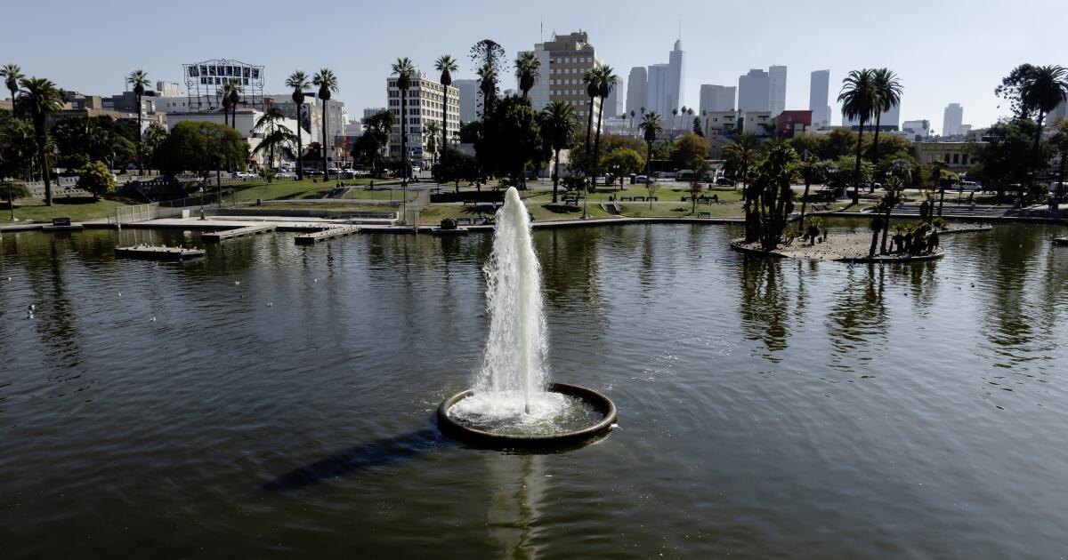 Pedal boats will return to MacArthur Park. 'Boy, this water is nasty'
