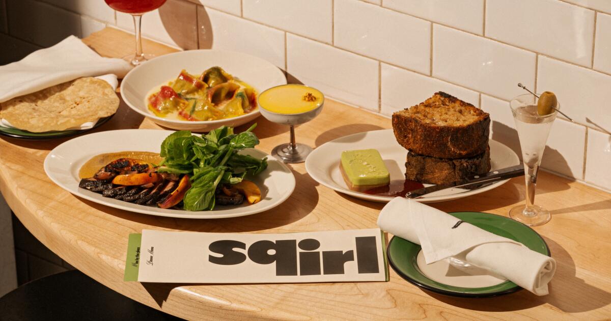 Review: Sqirl redefined brunch. Can it change the way we think about dinner?