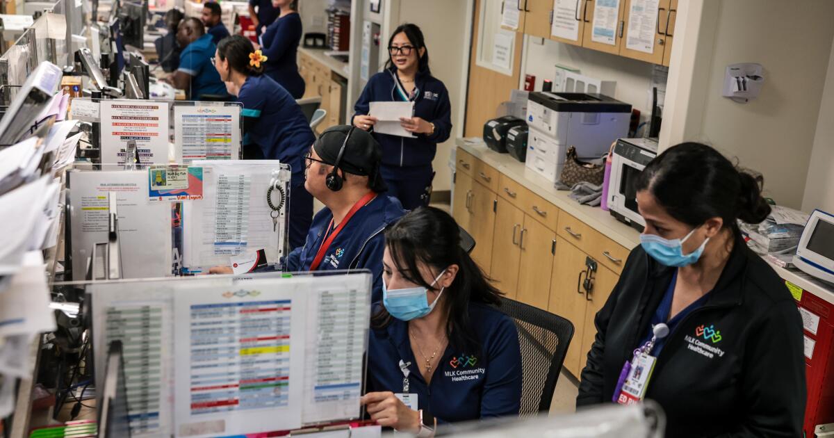 Struggling to survive, South L.A.'s MLK hospital seeks greater share of county funds