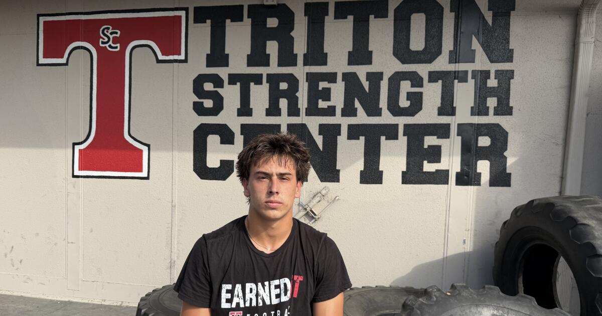 San Clemente High's Jaxson Rex continues family tradition