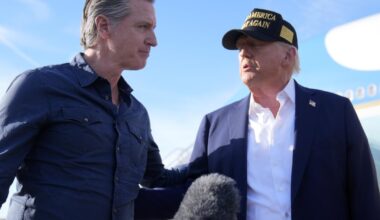 Trump set to visit L.A. for fundraiser. Attacking Newsom is on the agenda
