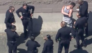 L.A. burglary suspect gets gas mid-pursuit, crashes on 405 Freeway