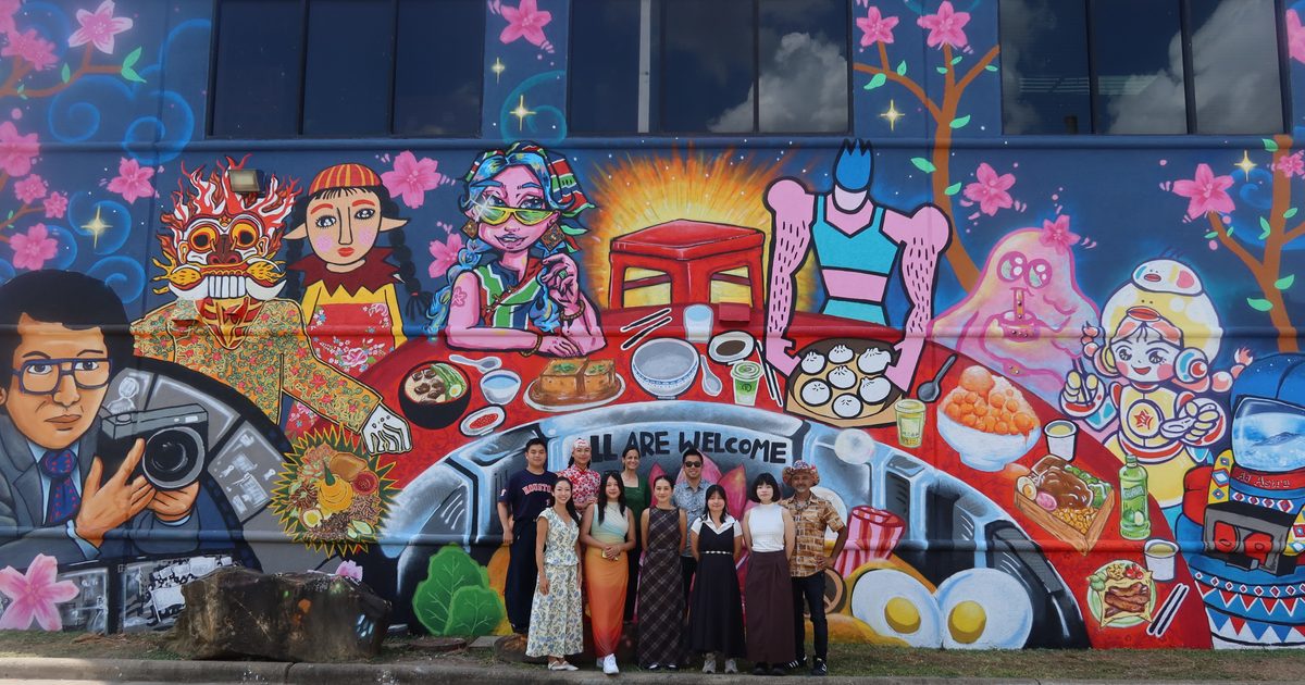 Taiwanese-Houston artist program unveils bigger picture with ‘communal’ mural on Bellaire Boulevard