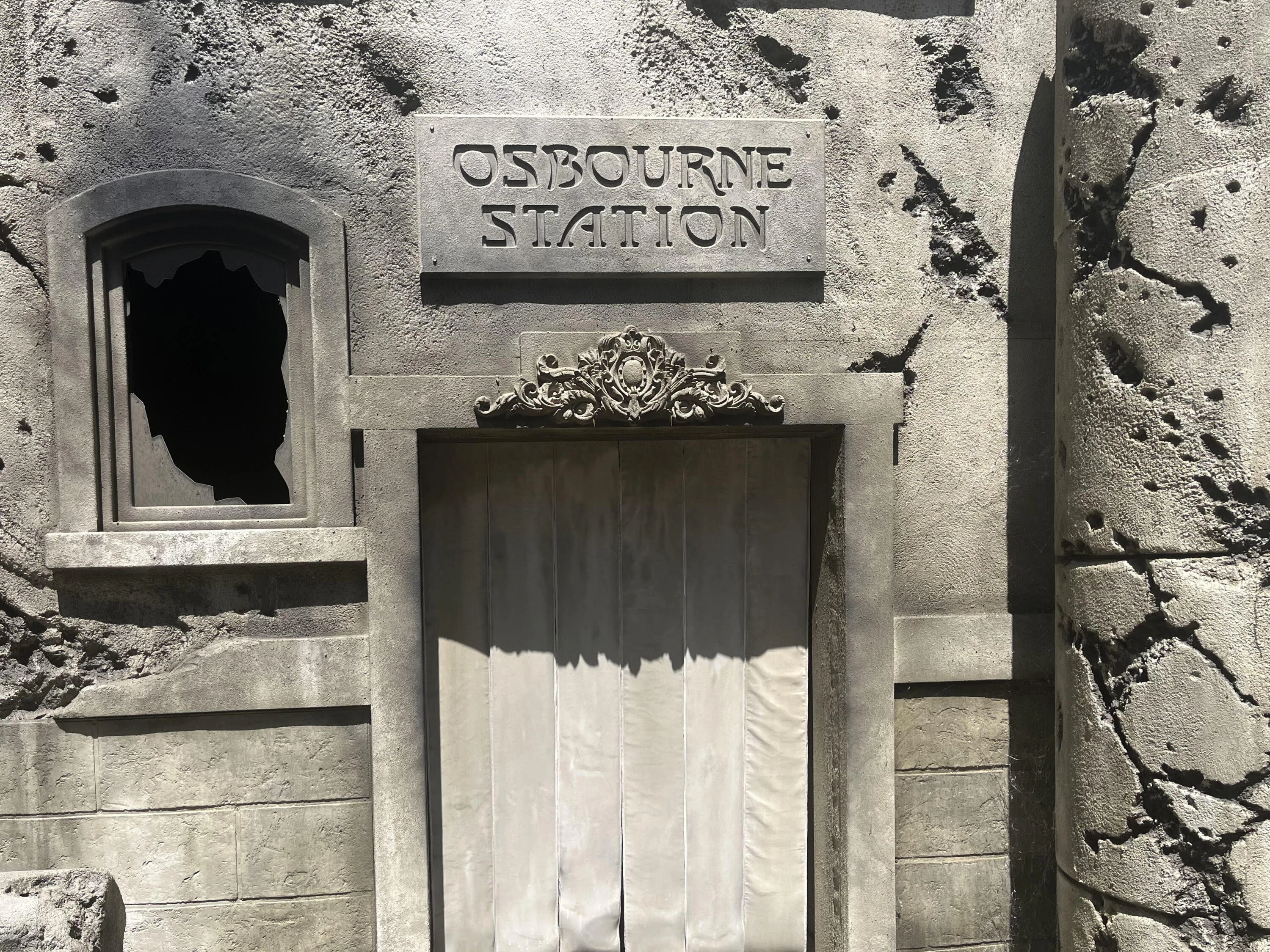 The entrance to “Ozzy Osbourne: Prince of Darkness”