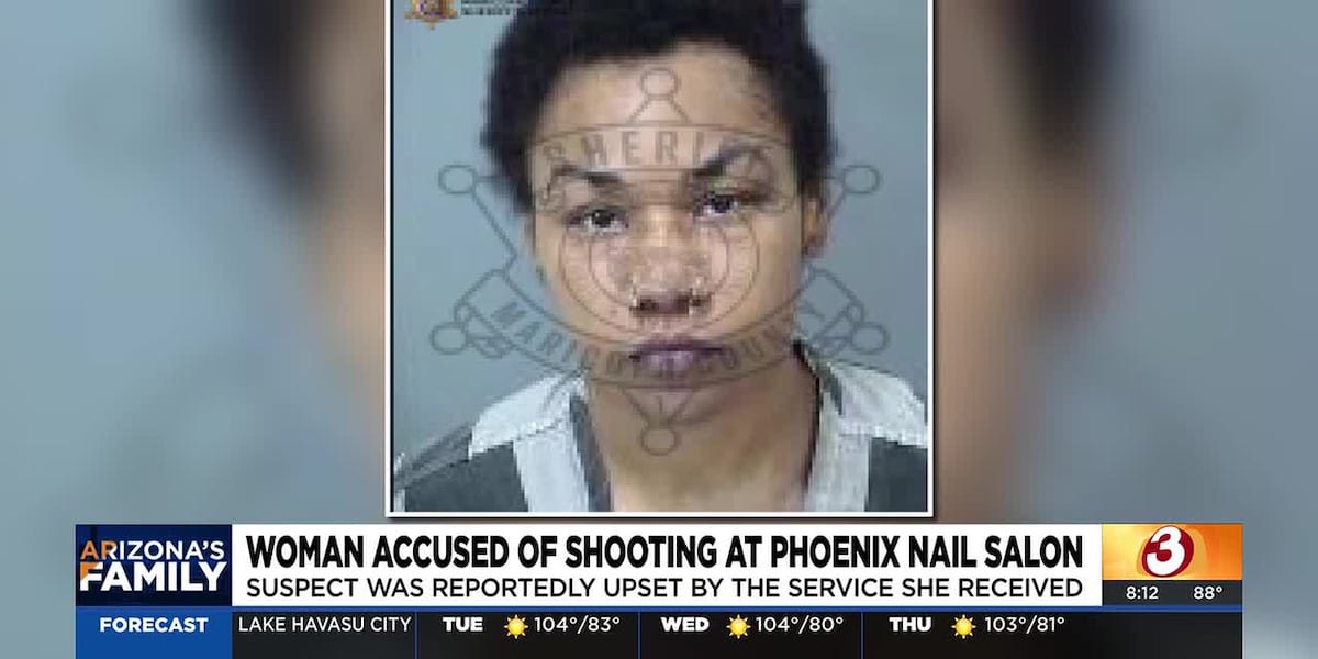 Phoenix woman accused of firing at salon after $15 nail fix dispute