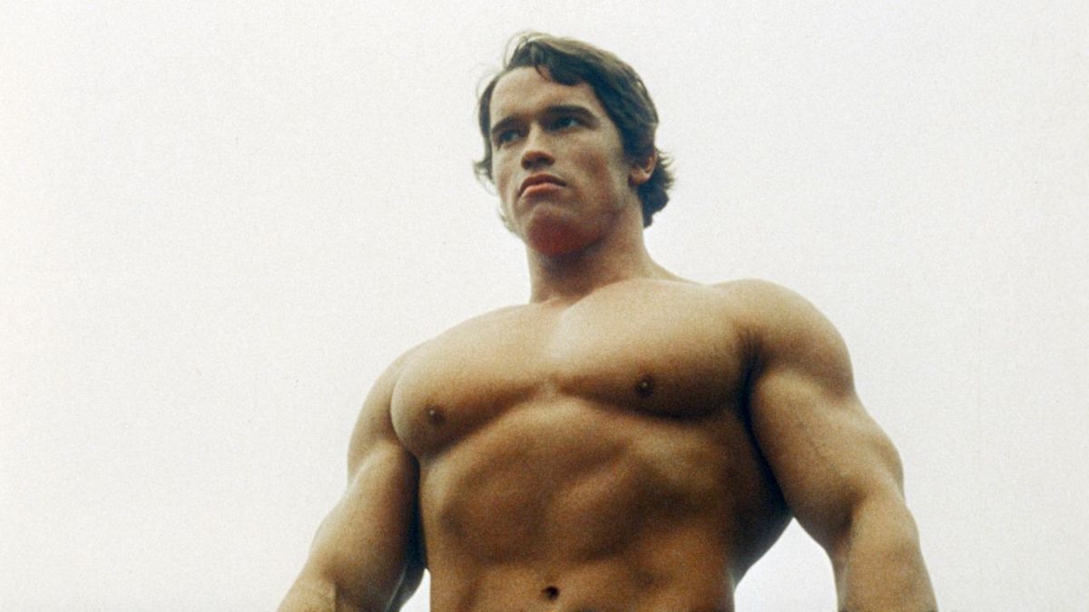Arnold Schwarzenegger says this old-school dumbbell move was his favourite chest exercise, and he used to use 120 lbs weights to perform it