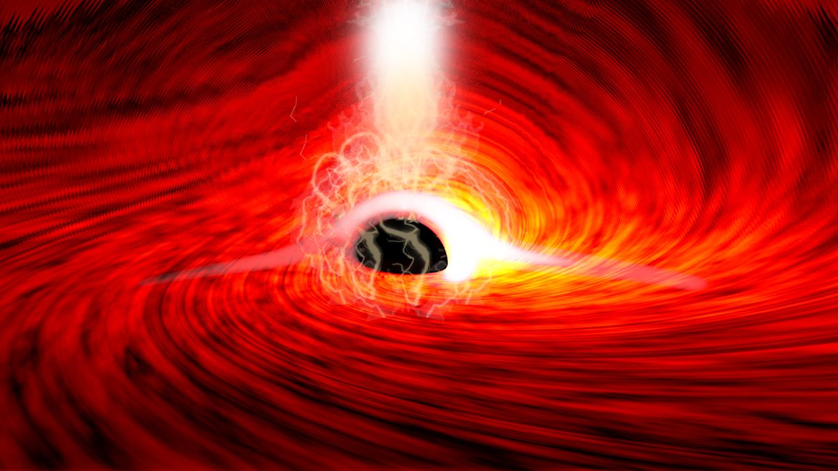 Astronomers confirm Einstein’s gravity by viewing light from behind a supermassive black hole